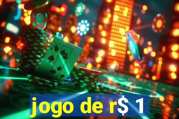 jogo de r$ 1